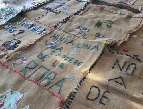 Arpilleres reivindicatives!