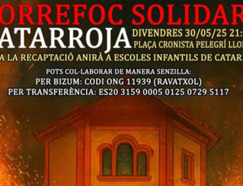 Florida Secundària se suma al Correfoc Solidari de Catarroja