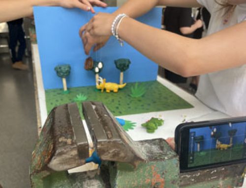 Alumnat de 2n d’ESO grava curtmetratges en stop-motion
